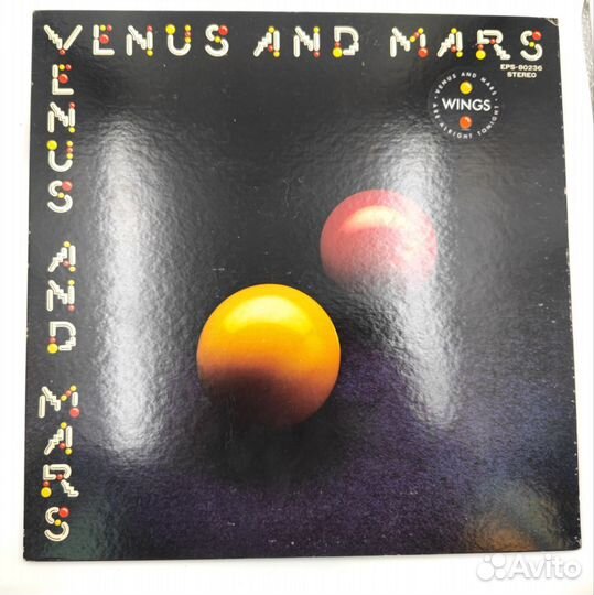 Wings – Venus And Mars LP Japan 1975