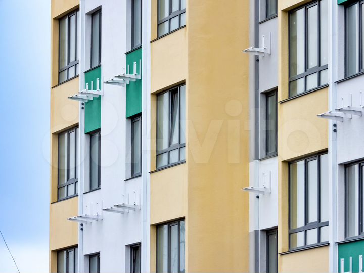 2-к. квартира, 64,8 м², 9/9 эт.