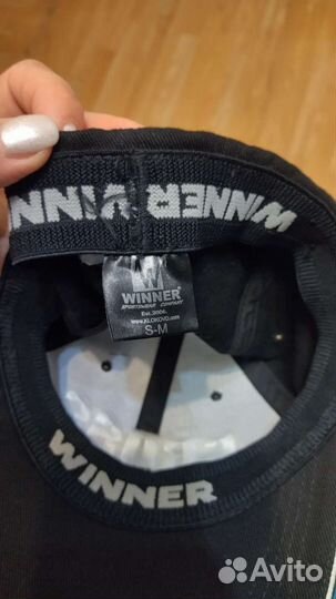 Бейсболка черная оригинальная winner