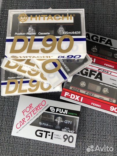 Аудиокассеты запечатанные