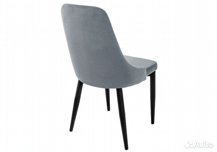 Стул на металлокаркасе Kora gray - black. Москва