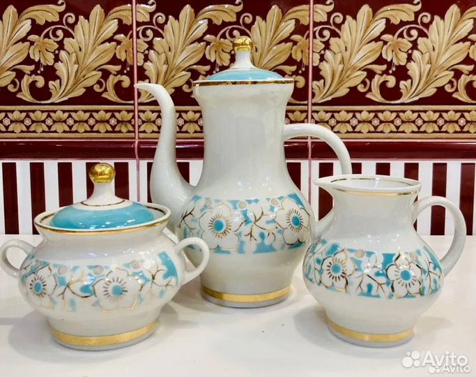 Чайно-кофейный cервиз Довбышcкого зaвoдa