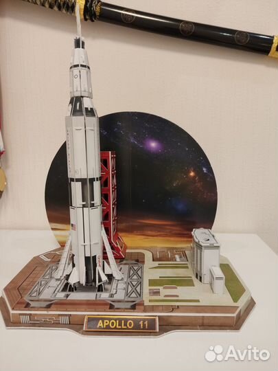 3D-пазл (Сатурн-5)