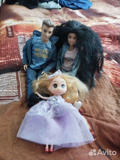 Кукла барби с одеждой