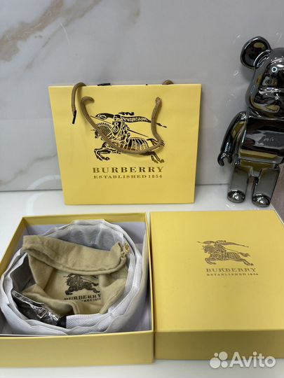 Мужской кожаный ремень Burberry