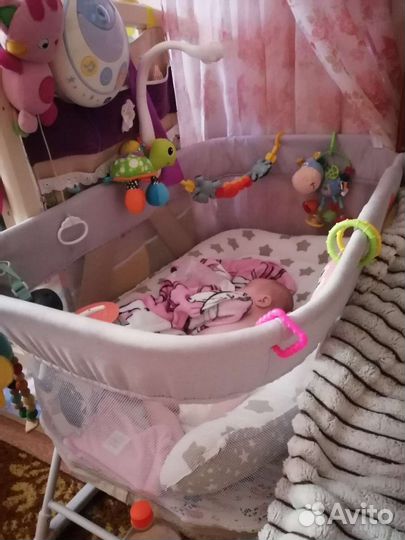 Детская кровать манеж