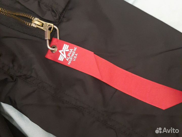 Бомбер alpha industries мужской