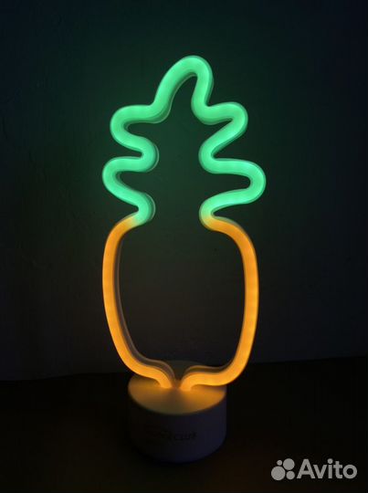 Неоновый светильник ночник