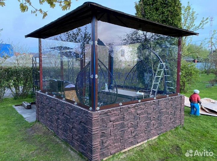 Мягкие окна для террас