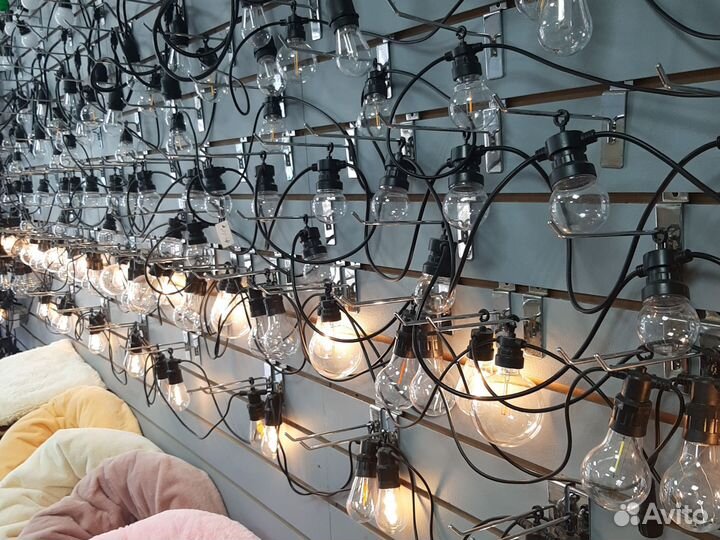 Ретро гирлянда уличная