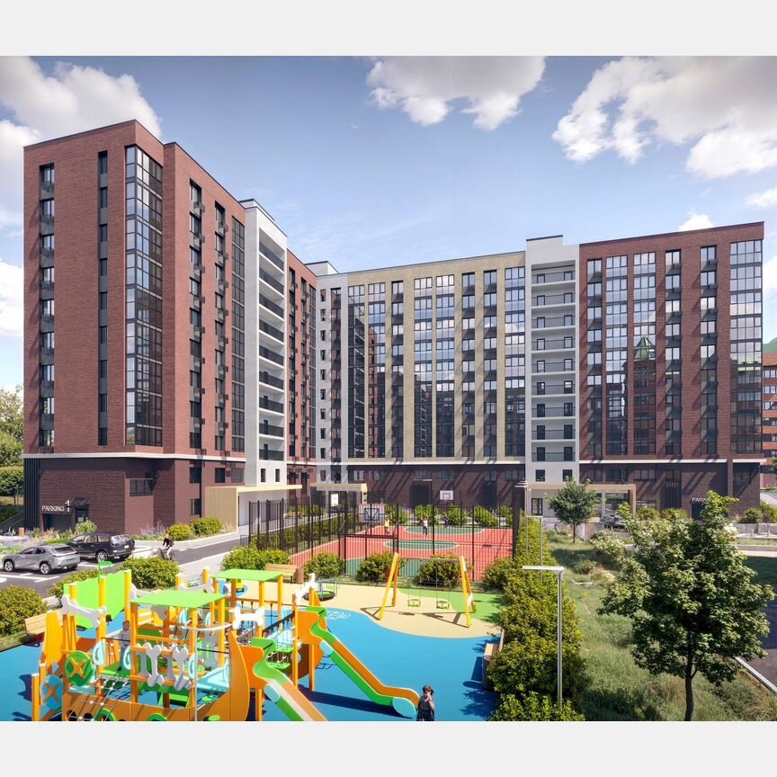 2-к. квартира, 55,6 м², 3/10 эт.