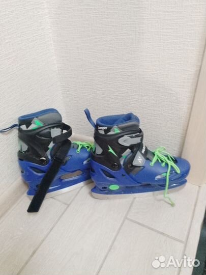 Коньки детские раздвижные 34 37