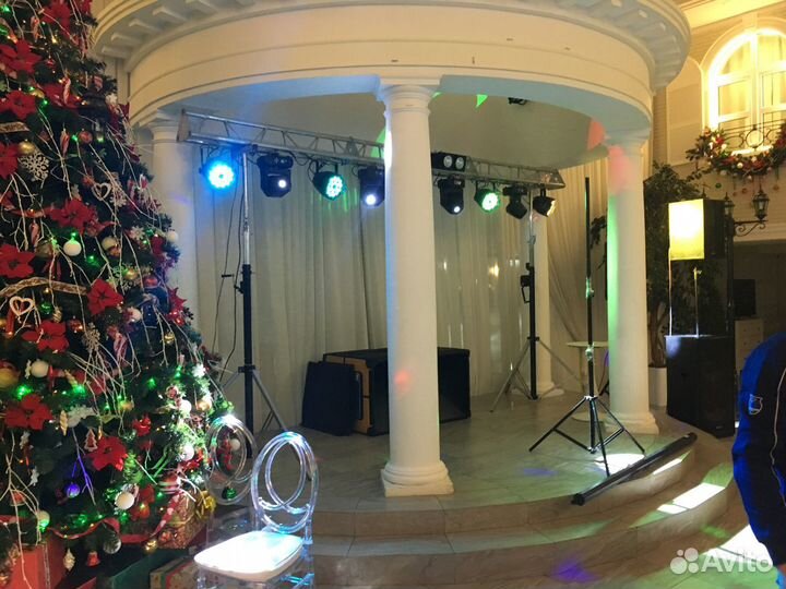 Аренда, свет, звук, подиум