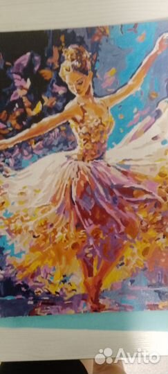 Готовая картина по номерам