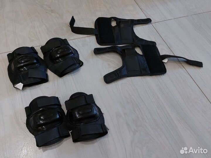 Ролики детские с защитой размер 33-36