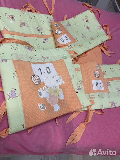 Бортики в кроватку