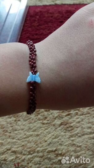 Кольцо из бисера