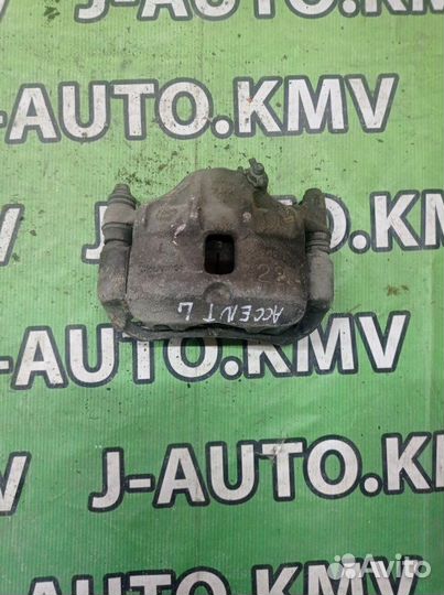 Суппорт передний левый Hyundai Accent 2