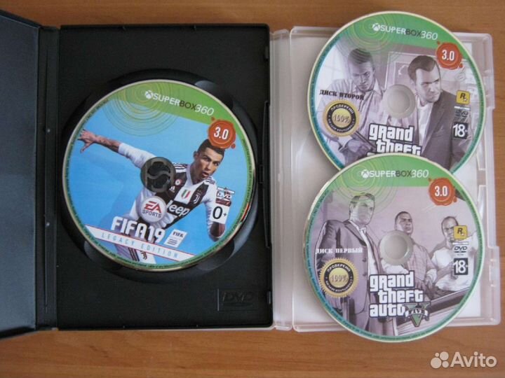 Игровые диски Xbox 360