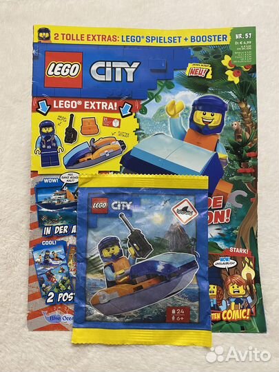 Журнал Lego city на немецком