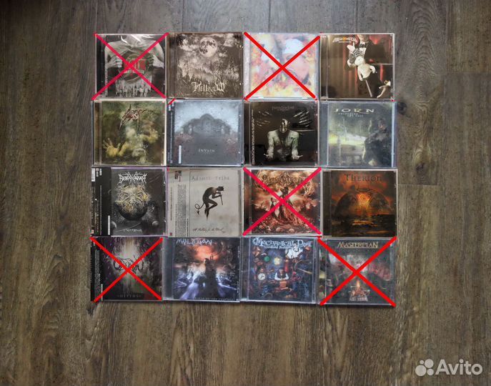 CD диски Метал. Лицензия