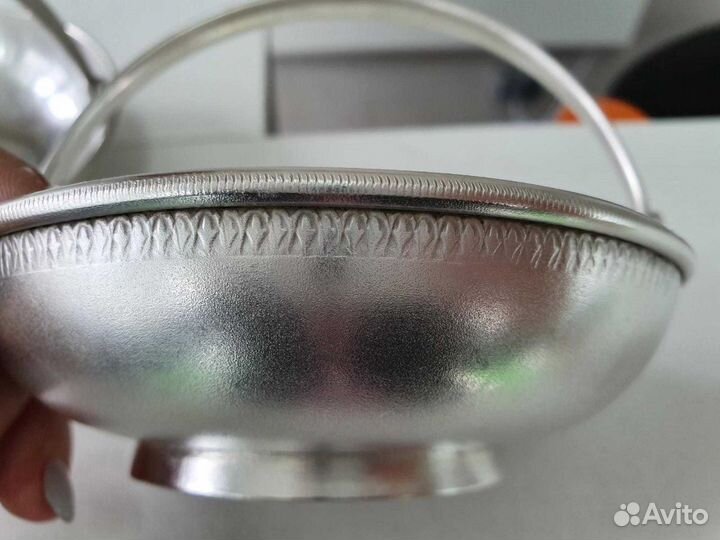 Конфетница мельхиор винтаж