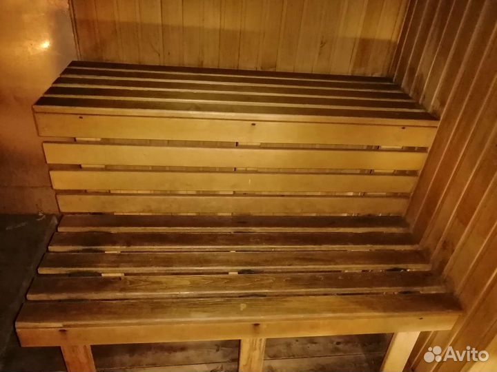 Русская баня на дровах