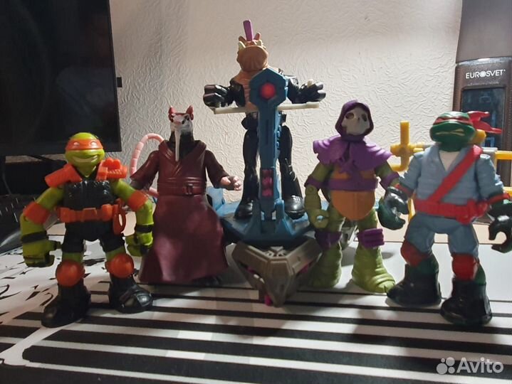 Коллекционные фигурки черепашки ниндзя
