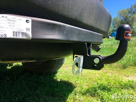 Фаркоп Mitsubishi Pajero Sport 1998- 2008 (MI 15)