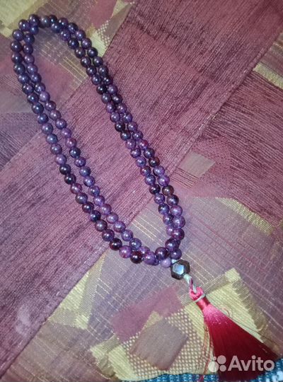 Буддистские гранатовые четки 10 мм