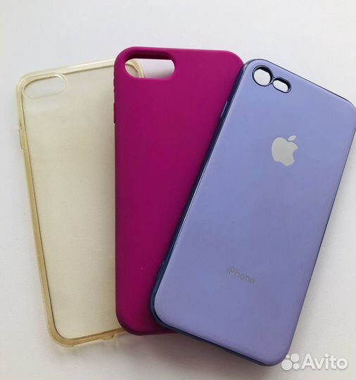 Чехол на iPhone 7 8(цена за 3шт)