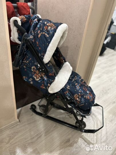 Санки коляска ника