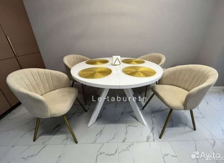 Стулья кухонные Зефир Лофт, мягкие