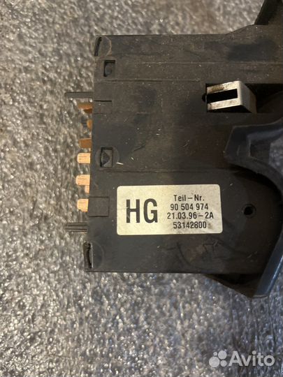 Блок управления светом opel vectra b