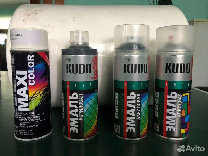 Аэрозольная краска maxi