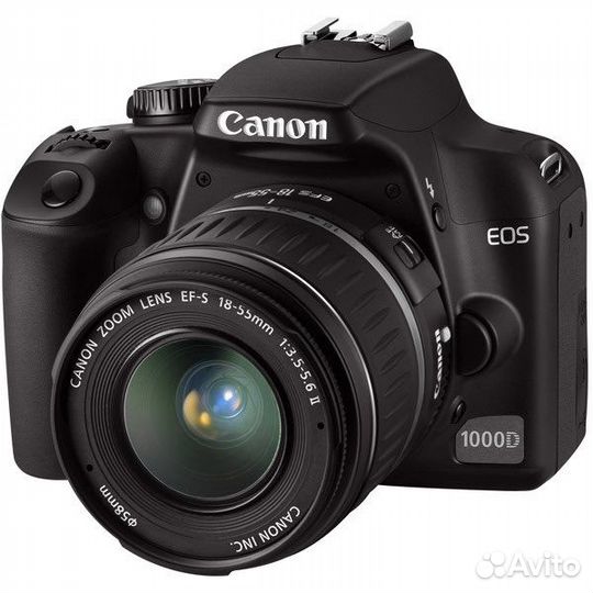 Зеркальный фотоаппарат canon eos 1000d