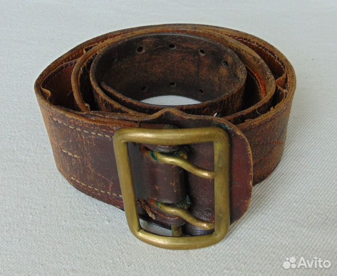 Ремень офицерский кожаный Р1, вс СССР
