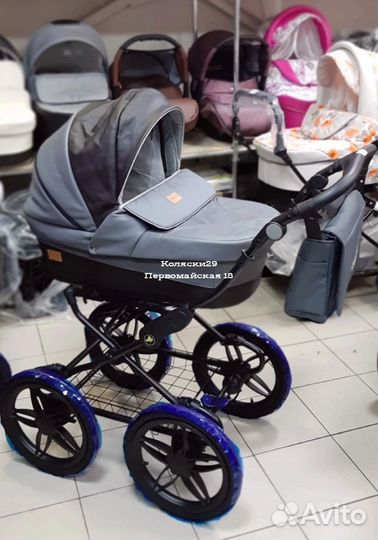 Коляска новая 2 в 1 cobabe 6300