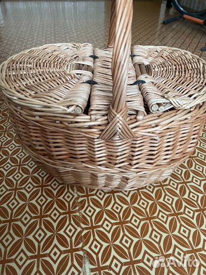 Корзина плетеная для грибов или для хранения