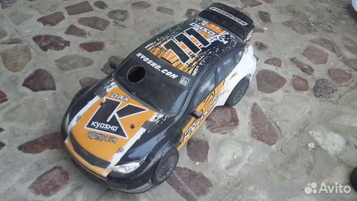 Машина радио kyosho drx