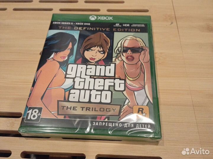 Игры на xbox ONE Grand Theft Auto: The Trilogy
