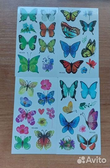 Временные тату 