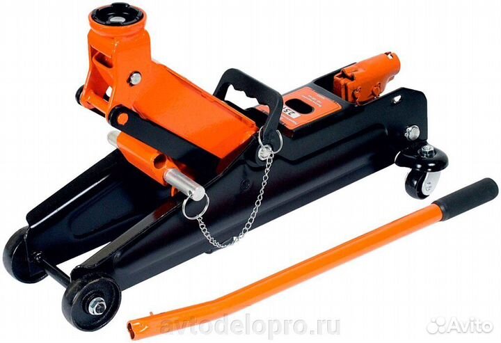 Домкрат гидр. 2.50т (140-380мм. подкат. фиксатор)