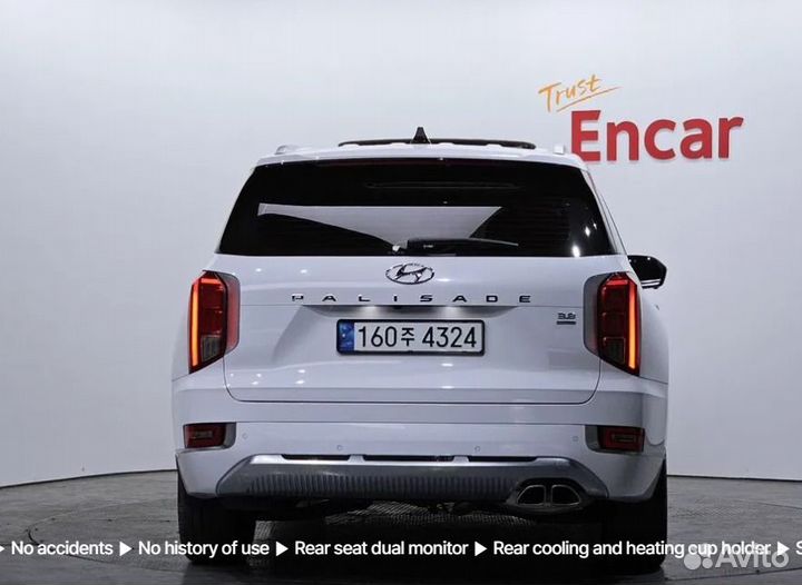 Hyundai Palisade 2.2 AT, 2020, битый, 24 000 км