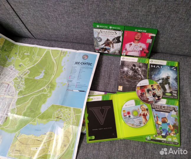 Игры на Xbox 360 Лицензия Диски