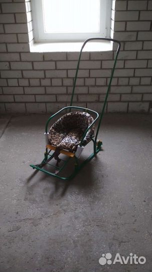 Детские зимние санки