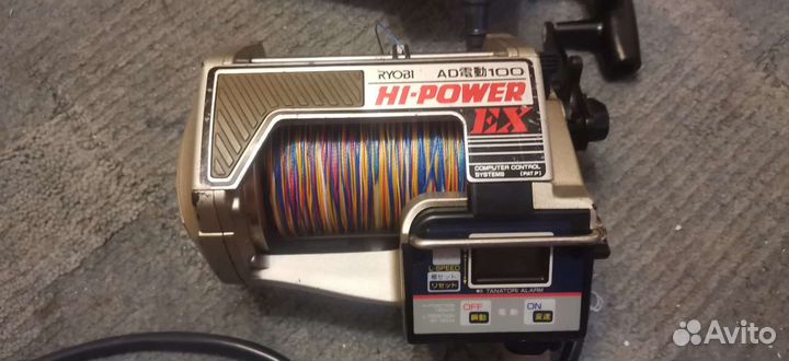 Электрокатушка морская Ryobi AD100Hi-PowerEX