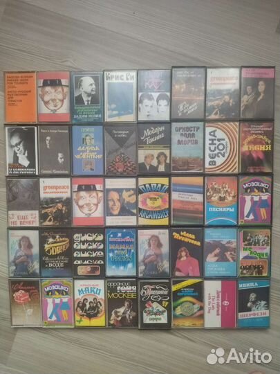 Кассеты Мелодия