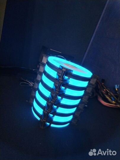 Вентилятор 120 мм RGB, есть количество