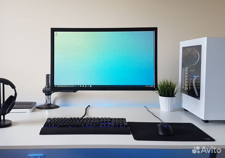 Монитор 22 дюйма HP, ViewSonic б/у без подставок